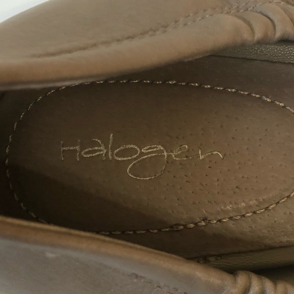 Halogen Cassandra Cap Toe Ballet Flats Taupe  9 - Picture 8 of 9
